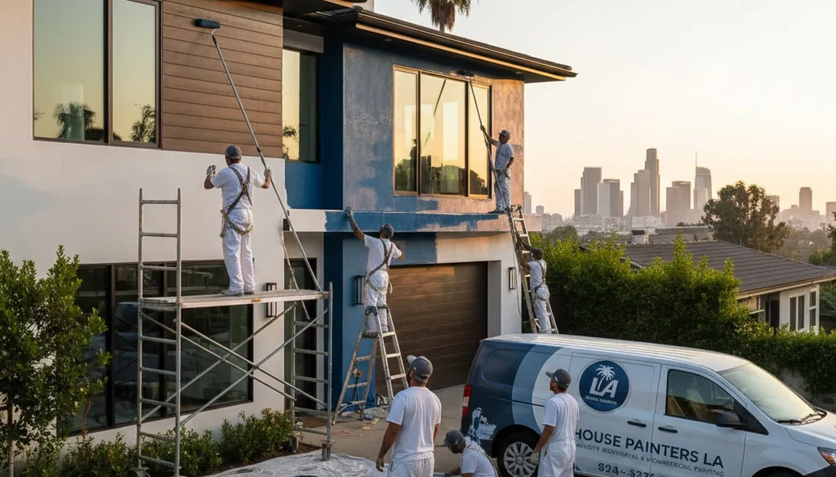 Lafayette, LA house painters providing professional interior and exterior painting services
