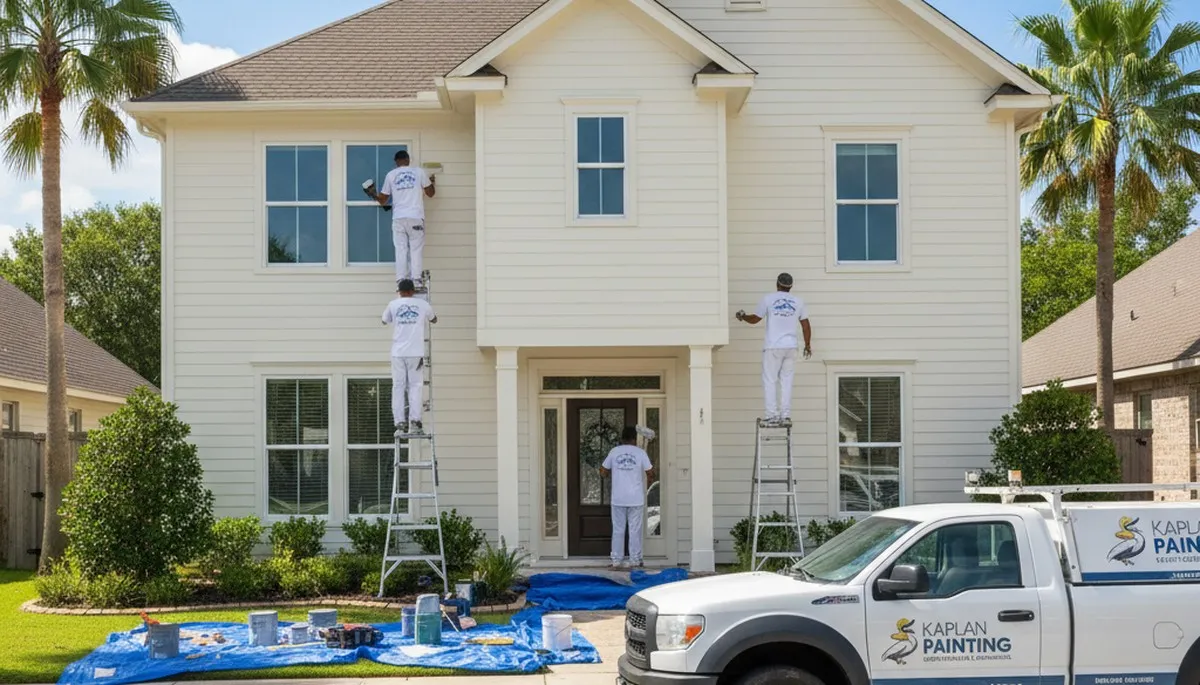 House painters in Lafayette, LA providing professional residential painting services