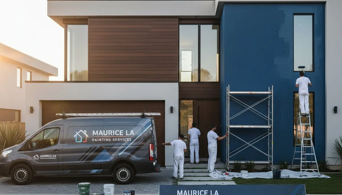 House painting team in Lafayette, LA providing professional interior and exterior painting services