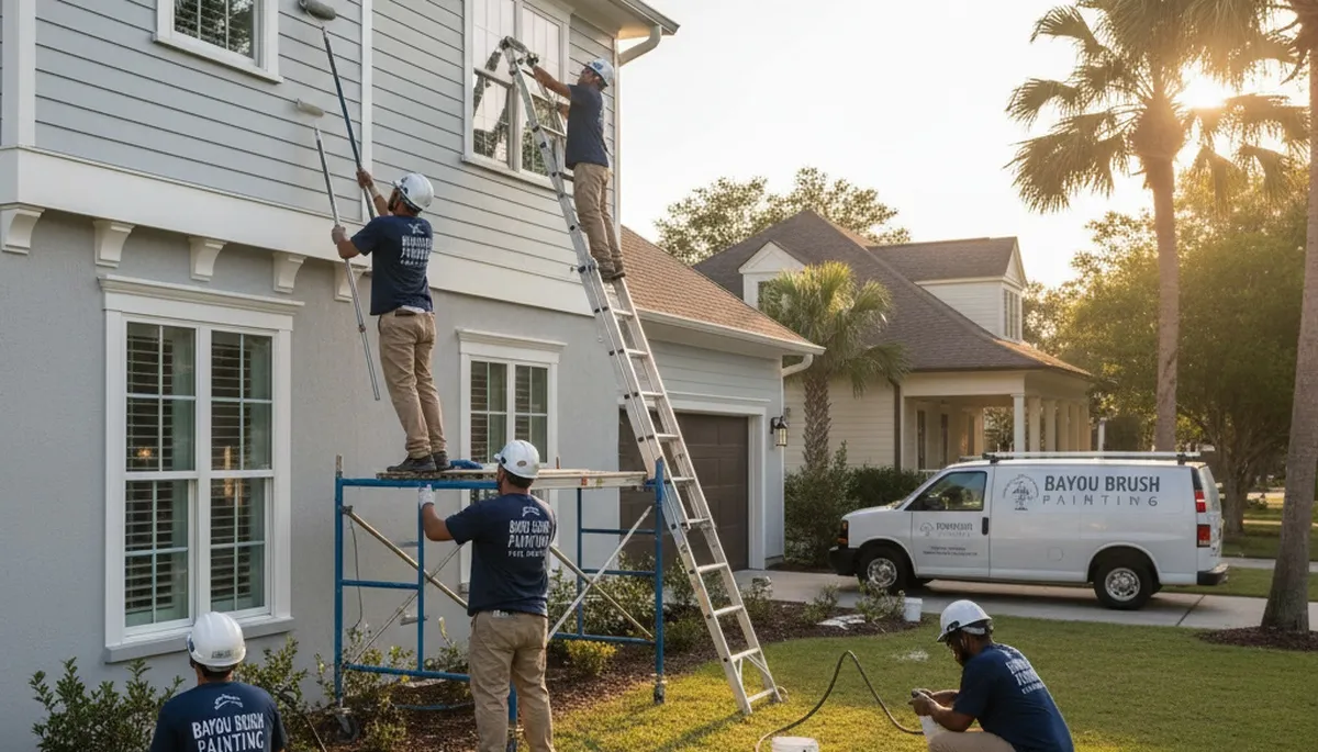 House painting services in Lafayette, LA by professional paintersinlafayettela.com team