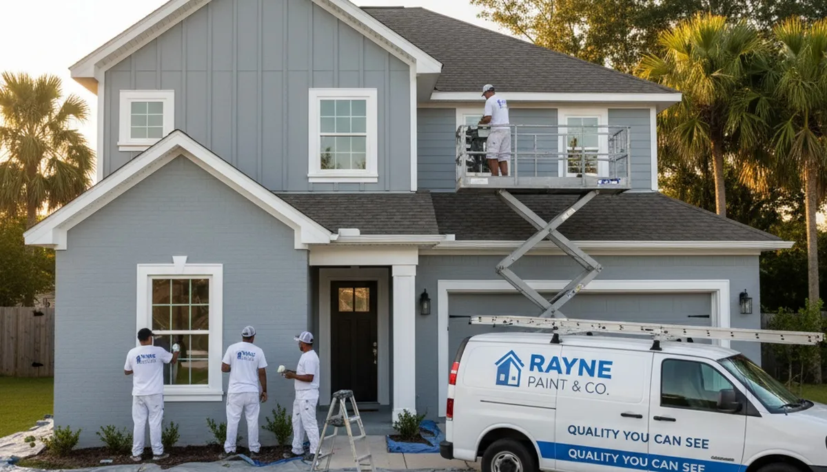 House painting services in Lafayette, LA for homes and exterior painting by local professional painters